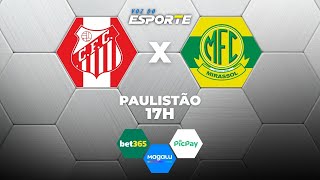CAPIVARIANO X MIRASSOL - AO VIVO | CAMPEONATO PAULISTA – 08/02/2026