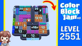 Color Block Jam Level 2551 Solution - Color Block Jam Level 1640 (2551) Solution Walkthrough