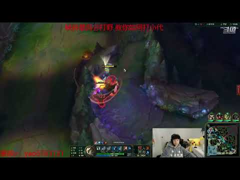 Geju Hecarim vs Nidalee CN server top1 jgler Plat1 guide [sub]