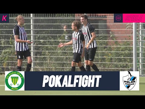 Pokalfight mit 5 Toren und 2 Platzverweisen: SV Süden 09 - Polar Pinguin (1. Runde, Pokal)
