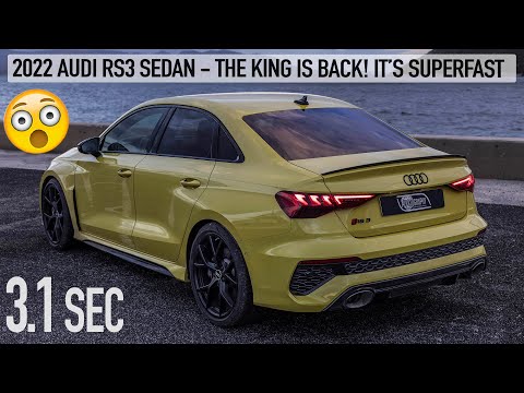 THE KING IS BACK! 2022 AUDI RS3 SEDAN - 3.1 SEC TO 100KM/H!!! FIRST TEST - WOW! - A45S WHAT? M2 WHO?