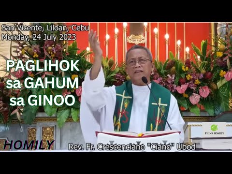 Fr. Ciano Ubod Homily - Sa Unsang Paagi Molihok ang Gahum sa Ginoo?