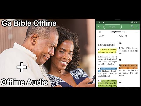 Ga Bible - Ga & English Bible Video