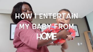 How To Entertain a 3 to 6 month old baby