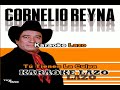 Cornelio Reyna - Tu tienes la culpa - Karaoke Lazo