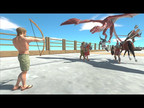 Flying Army Challenge vs Every Faction - Animal Revolt Battle Simulator