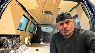 DIY Campervan Conversion | Cedar Ceiling, was it a Mistake?