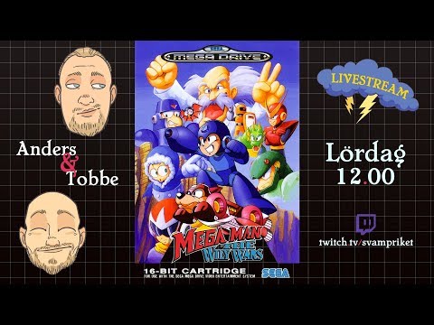 Tobbe, Anders och Söder spelar Mega Man: The Wily Wars | Stream