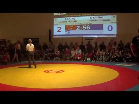 Gr.-röm.75 kg: Julian Höreth - Florian Lamm 0:4 SS 3:6 (ASV  - RWG Mömbris/Königshofen II 19:12)