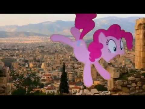 Pinkie Pie saw the subspace bomb for her first time ever.