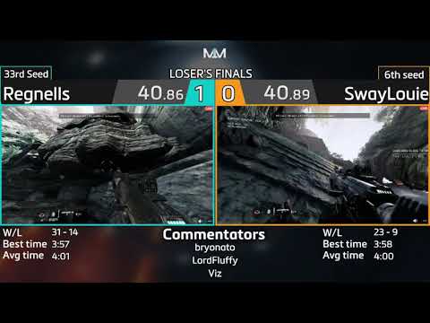 Mach 1 March - SwayLouie vs Regnells - Loser's Finals | Titanfall 2 Speedrun Tournament
