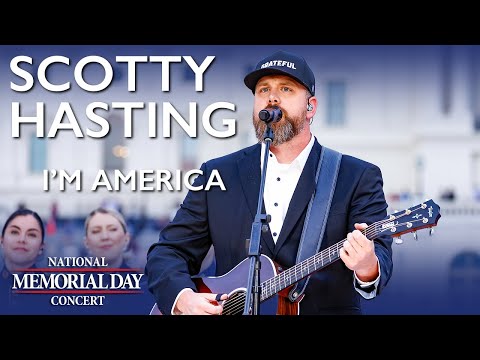 Scotty Hasting Performs "I'm America" | 2025 National Memorial Day Concert