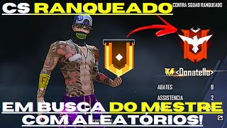 Cs Ranqueado - Contra Squad Aleatorio | Free Fire 4x4!