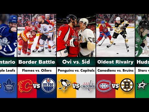 50 Most INTENSE NHL Derbies/Rivalries in History