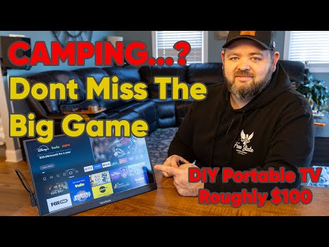 Build a Portable Camping TV for Under $100, Works Just about Anywhere!