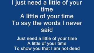 Maroon 5 little of your time w/lyrics