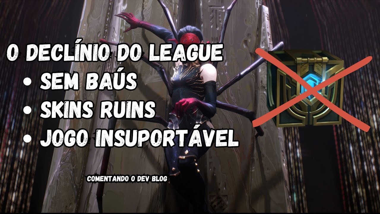 A RIOT JOGA A ÚLTIMA PÁ DE TERRA NO GAME (FIM DO BAÚ HEXTEC) - LEAGUE OF LEGENDS