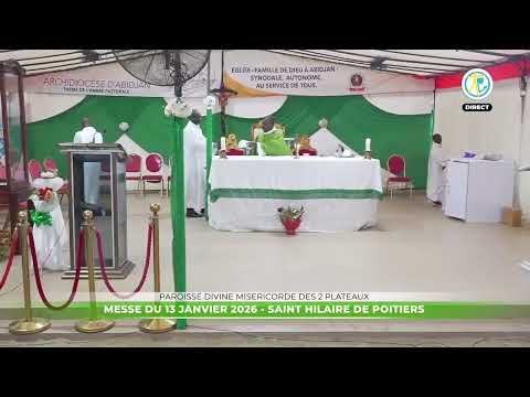 Messe de 6h15 du 13 janvier 2026 en direct de la paroisse Divine miséricorde des 2 Plateaux-Adjamé