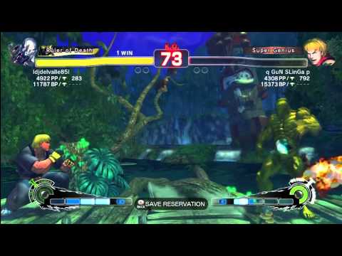 q GuN SLinGa p [Ken] vs Idjdelvalle85I [Seth] SSF4 AE V.2012