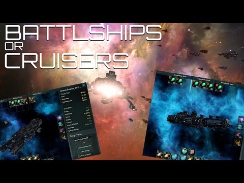 Stellaris - Cruisers or Battleships, which is better