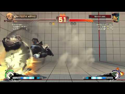 USF4: Batoo-san(Gouken) vs destructionTIME_(Bison)