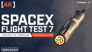 [4K] Watch SpaceX Try To Catch Starship's Super Heavy Booster!
