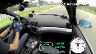 preview picture of video 'M3 E46 CS Franciacorta OPL 17 11 2013 Cars VS Chrono'