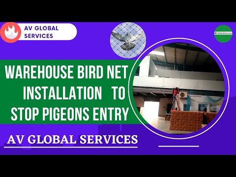 Bird Net For Warehouses