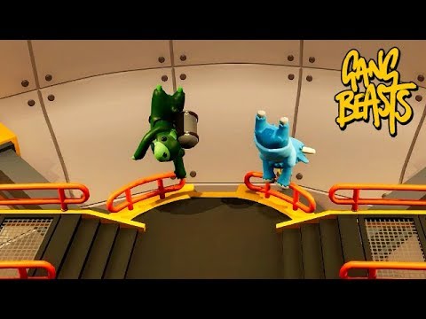 GANG BEASTS ONLINE - Hold on Buddy [MELEE] Video