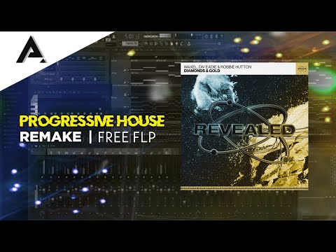 Waxel, Div & Robbie Hutton - Diamonds & Gold (Harmor Remake) - Progressive House