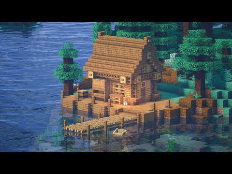Minecraft: Fishing Hut | Tutorial