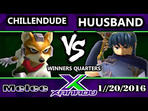 S@X 133 - Liquid` Chillindude (Fox) Vs. Husband (Marth) SSBM Winners Quarters - Smash Melee