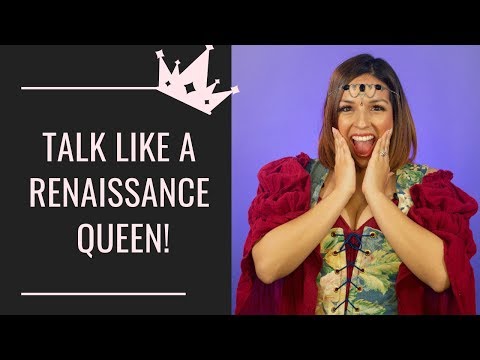 RENAISSANCE FAIR 101 || Basic Phrases & Greetings || Niki Camacho Video