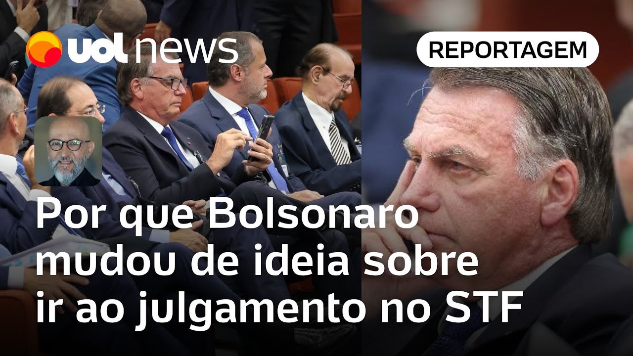 Bolsonaro foi ao julgamento no STF após saber que PT transmitiria sessão, diz Josias de Souza