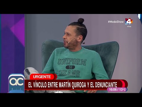 Martín Quiroga rompe el silencio luego de ser involucrado en el caso del actor que denunció tortura