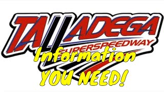 Talladega Superspeedway! The Information YOU Need!
