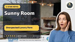 Sunny Room - Unexpected Luxury Here | Taipei, Taiwan🛏️