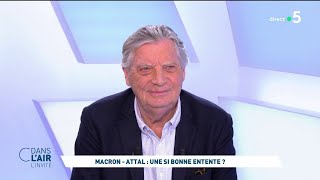 Patrice Duhamel - Macron/Attal : une si bonne entente ? - #cdanslair l'invité du 19.04.2024