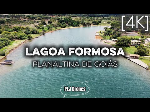 300 - 4K - Drone - Lagoa Formosa - Planaltina de Goiás #drone #lagoaformosa #lago #planaltina #goiás