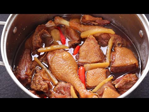 Cách nấu Thịt Vịt Kho Gừng thơm ngon đổi món cho cả nhà