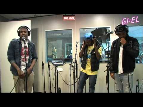 Kempi ft. RKay & Sef - Pico Bello LIVE bij Giel op 3FM 2011