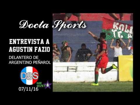 Entrevista a Agustin Fazio, jugador de Argentino Peñarol