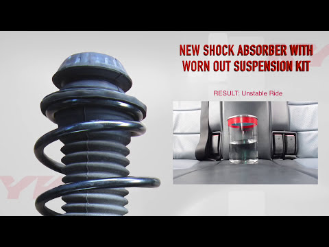 Importance of replacing the whole suspension kit!