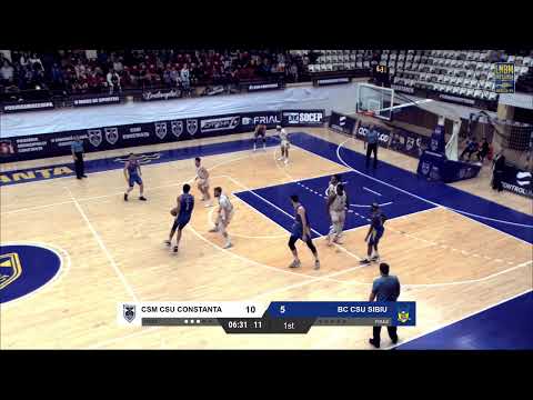 LNBM Getica 95 2023-2024: CSM CSU Constanța - BC CSU Sibiu (Places 5-8, Game 2)