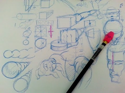 TIPS on how to draw human figure and other things foreshortened