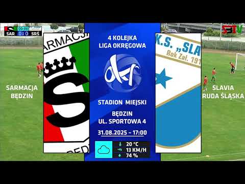 Liga Okręgowa: Sarmacja Będzin 13:0 (6:0) Slavia Ruda Śląska