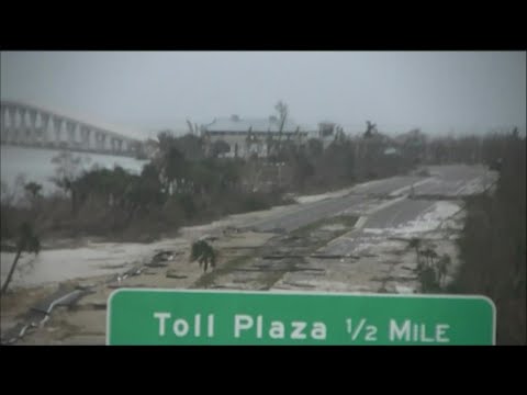 Hurricane Ian | Taking a look at some of the damage on the Sanibel Causeway