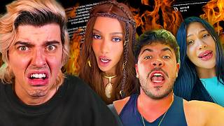 Barraco generalizado entre Alvaro, Anitta e Ayarla kkkk