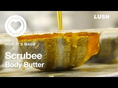 Lush How It's Made: Scrubee Body Butter