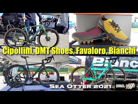 Cipollini MCM Allroad, DMT Shoes, Favaloro Bike, Bianchi Gravel Bikes: Sea Otter 2021